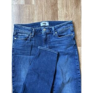Paige‎ Jeans Womens 28 Verdugo Crop Forever Medium Wash Blue